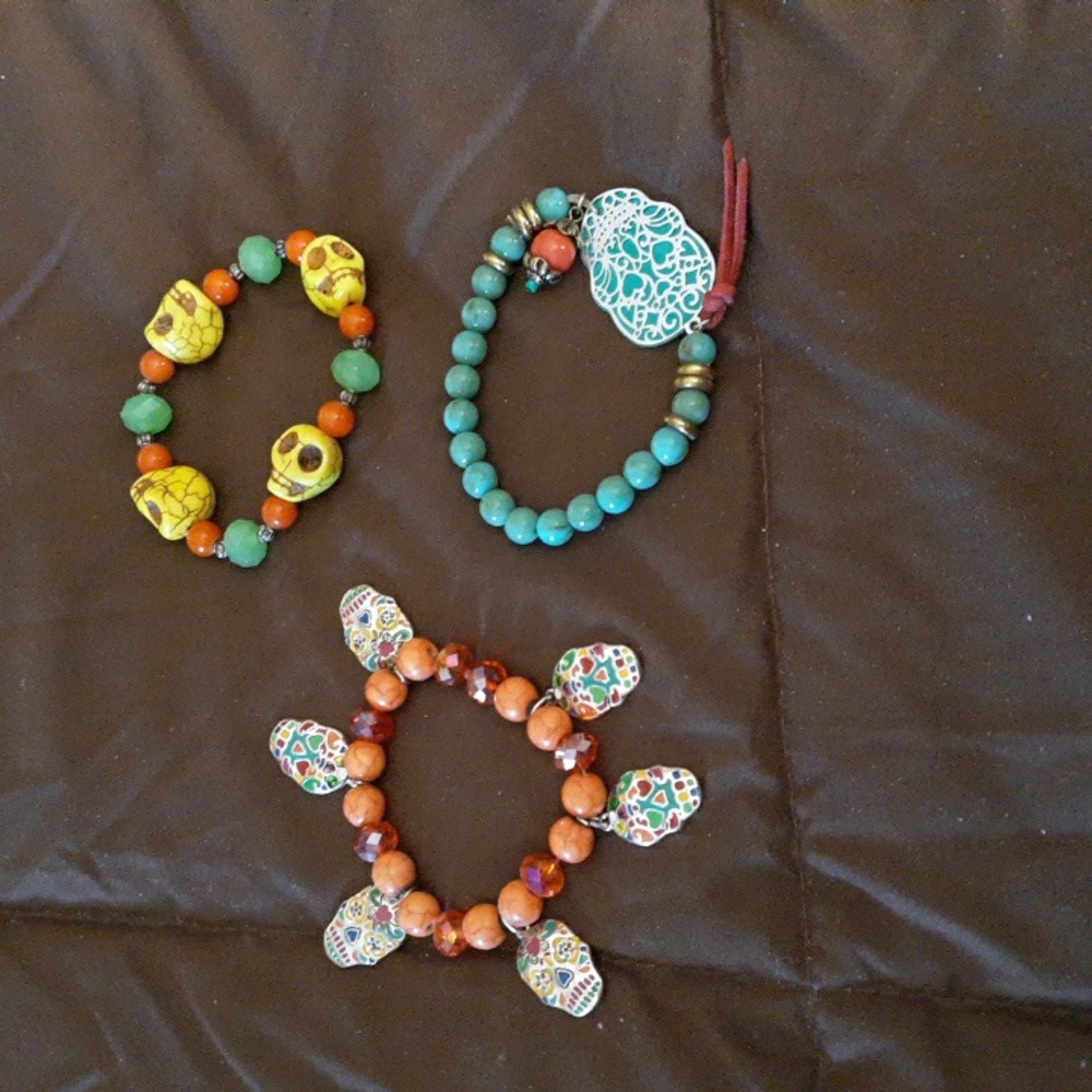 Skull bracelets